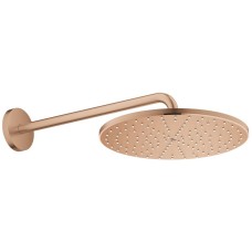 Верхній душ Grohe Rainshower 310 Mono 26558DL0 з кронштейном, теплий захід сонця (брашоване рожеве золото)