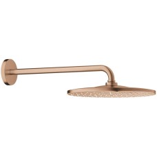 Верхній душ Grohe Rainshower 310 Mono 26558DL0 з кронштейном, теплий захід сонця (брашоване рожеве золото)