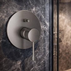 Змішувач прихованого монтажу для ванни/душу Grohe Essence 19285AL1 графіт темний матовий