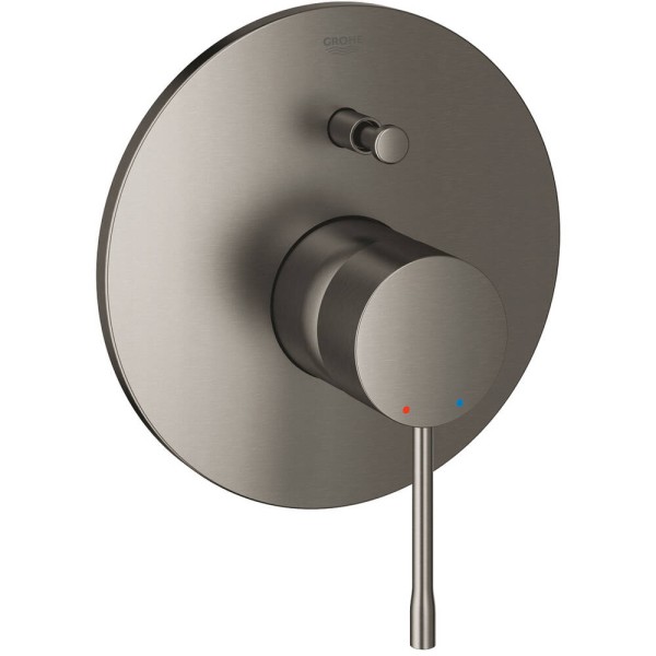 Змішувач прихованого монтажу для ванни/душу Grohe Essence 19285AL1 графіт темний матовий
