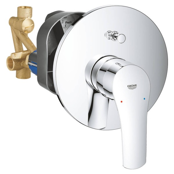 Душова система прихованого монтажу Grohe Eurosmart UA26415SC11 3 споживачі, хром