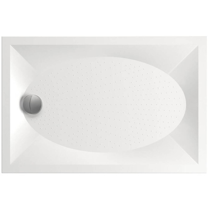 Душовий піддон зі штучного каменю Paa ART KDPART80X120/00 80х120см прямокутний білий глянець