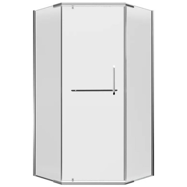 Душова кабіна Devit Pl Comfort FEN0123 90х90 см профіль хром/прозоре скло