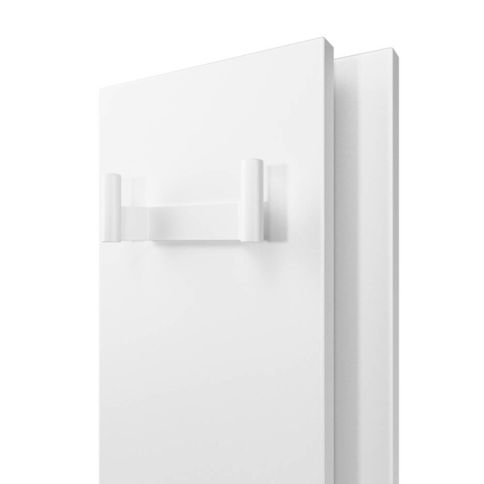 Радіатор електричний Deweit Whole Wall_2.0, з тримачем для рушників та халатів, Led-підсвітка, колір білий мат