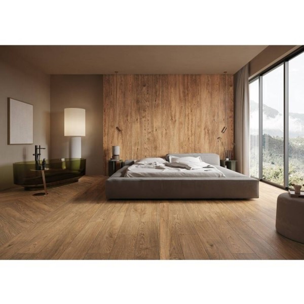 Керамограніт Ceramika Gres Simple Light Brown Rect 19,3x120,2 см