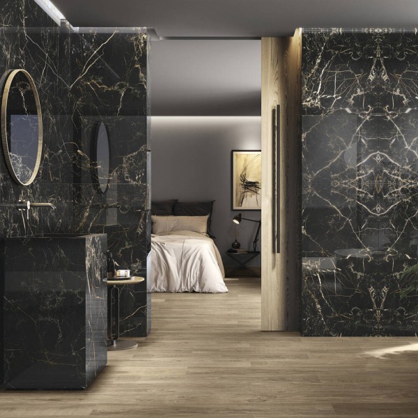 Керамограніт APE Night Lux Pol Rect 60x120 см