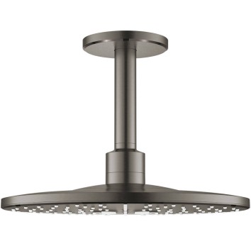 Верхній душ Grohe Rainshower 310 SmartActive 26477AL0 з кронштейном, графіт темний матовий