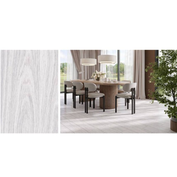 Керамограніт Cersanit Sunsetwood Light Grey 18,5x59,8 см
