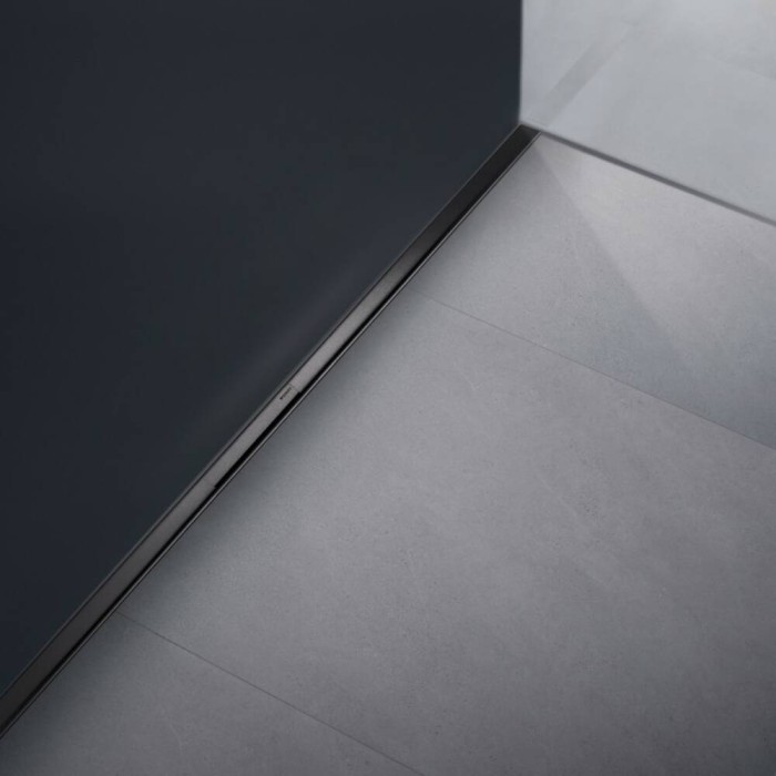 Решітка для душового каналу Geberit CleanLine50 154.446.QC.2 чорний хром матовий 30-90 см Решітка для душового каналу Geberit CleanLine50 154.446.QC.2 чорний хром матовий 30-90 см