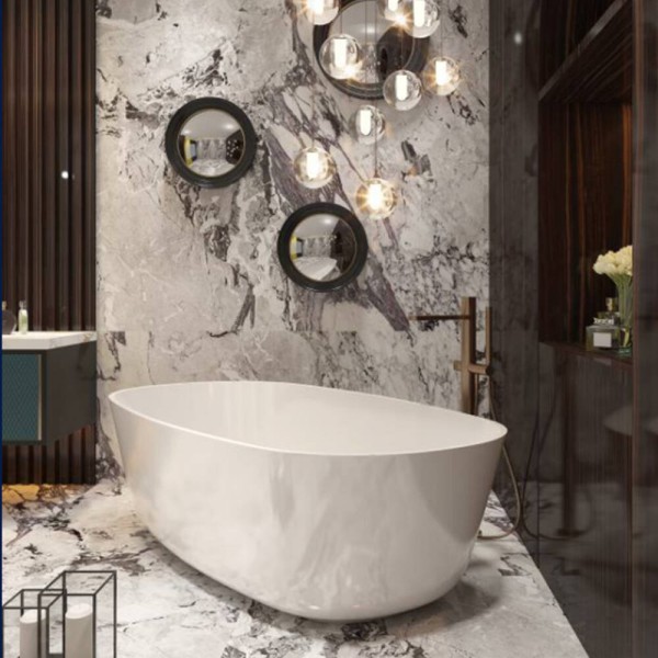 Керамограніт Almera Ceramica-2 Rk189h202b Grey Moon *** 80x190 см