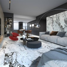 Керамограніт Almera Ceramica-2 Rk189h202b Grey Moon *** 80x190 см
