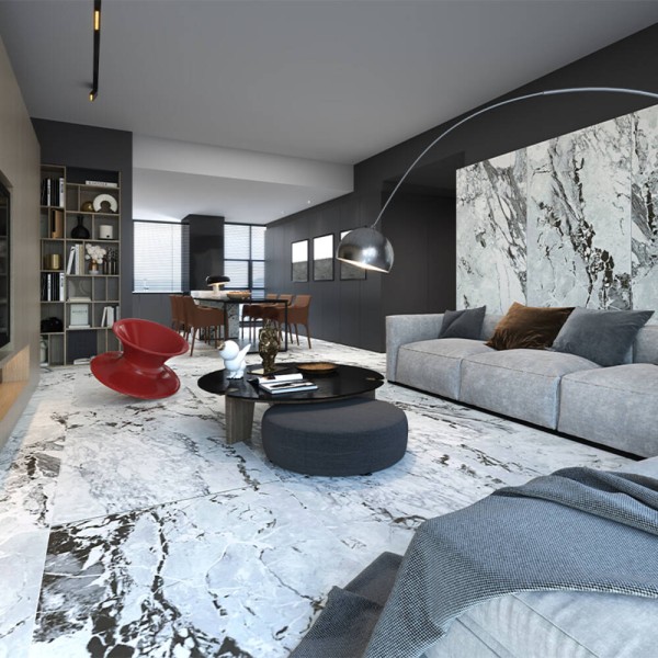 Керамограніт Almera Ceramica-2 Rk189h202b Grey Moon *** 80x190 см