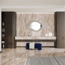 Керамограніт Інтеркерама Allure бежевий 6060 205 022/L 60х60 см