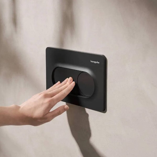 Клавіша змиву Hansgrohe iFrame Original S 66002670 чорний матовий