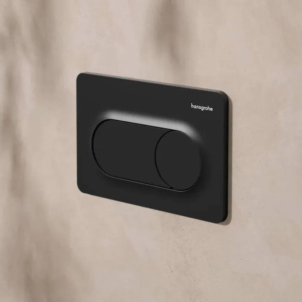 Клавіша змиву Hansgrohe iFrame Original S 66002670 чорний матовий