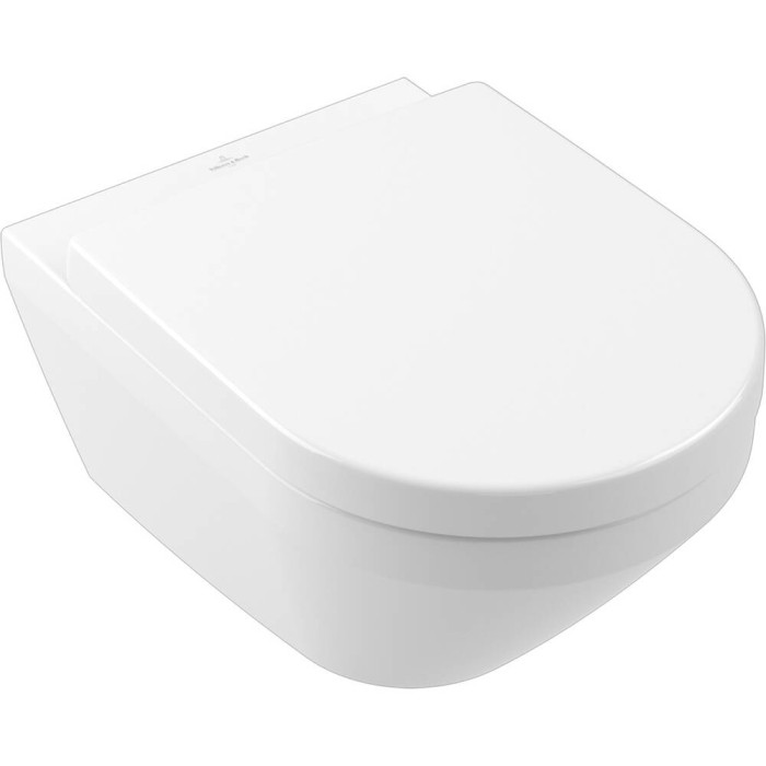 Унітаз підвісний Villeroy&Boch Omnia Architectura 4694CL01 з кришкою 98M9C101 Soft-close, TwistFlush, білий
