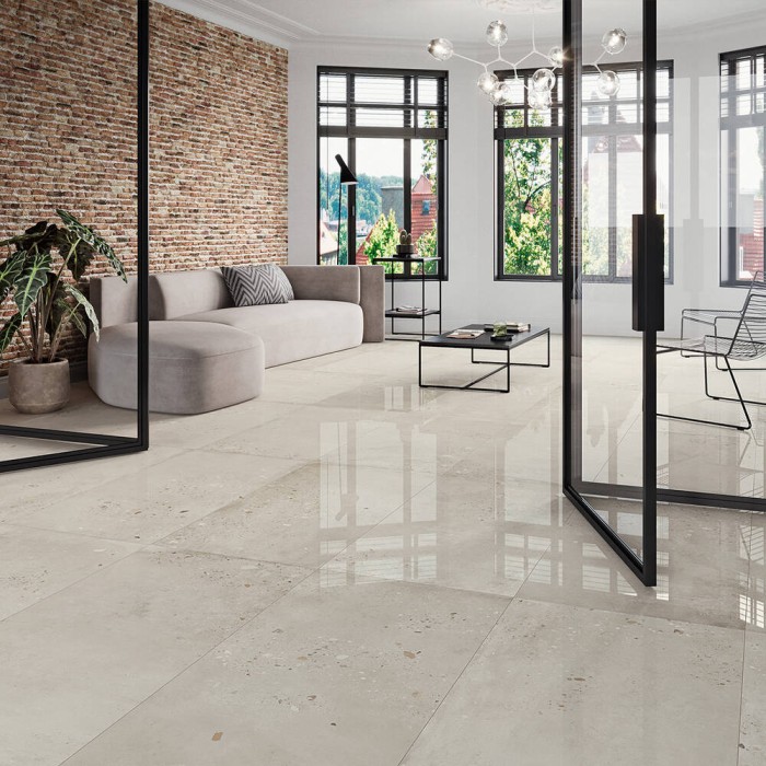 Керамограніт Alaplana Illusion Crema Pulido Rect 60x120 см