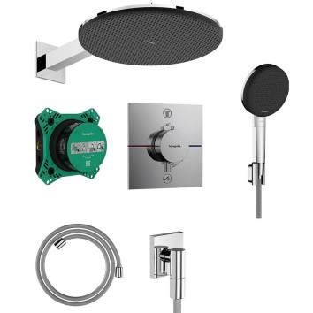 Душова система 300 1jet Raindance Alive S Hansgrohe хром 24630000