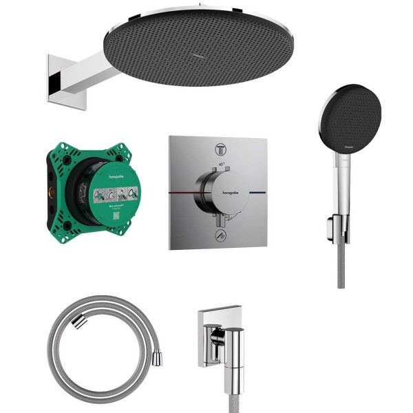 Душова система 300 1jet Raindance Alive S Hansgrohe хром 24630000