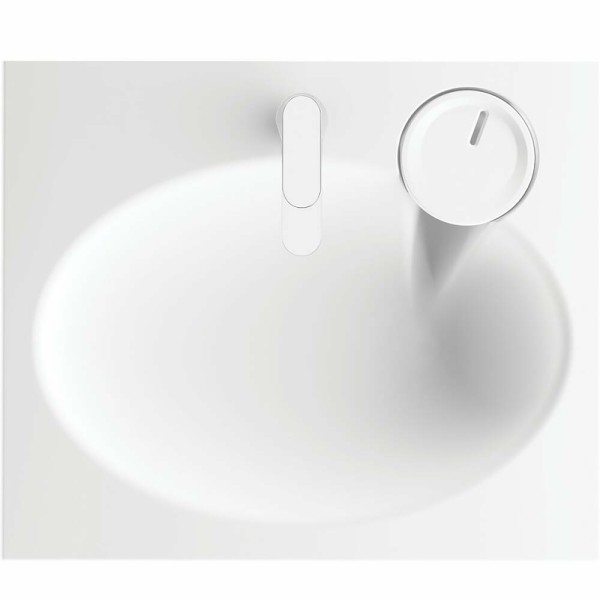 Раковина Paa Claro Mini Kiclamisif/00 на пральну машину 60x50 см