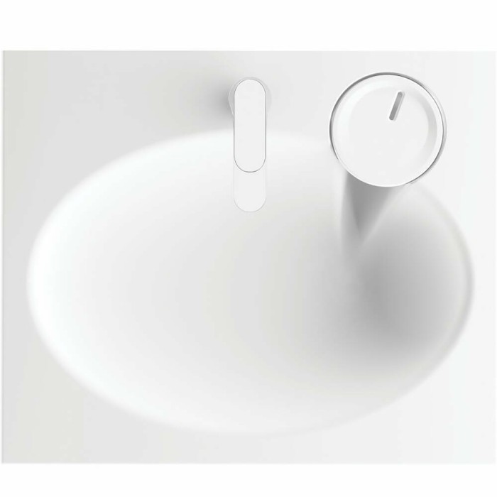 Раковина Paa Claro Mini Kiclamisif/00 на пральну машину 60x50 см