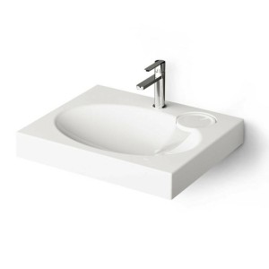Раковина Paa Claro Mini Kiclamisif/00 на пральну машину 60x50 см