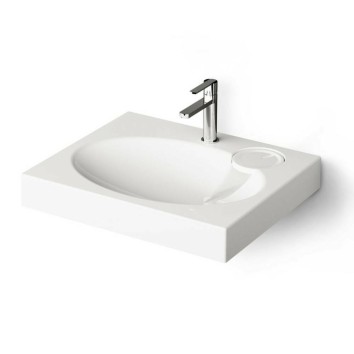 Раковина Paa Claro Mini Kiclamisif/00 на пральну машину 60x50 см