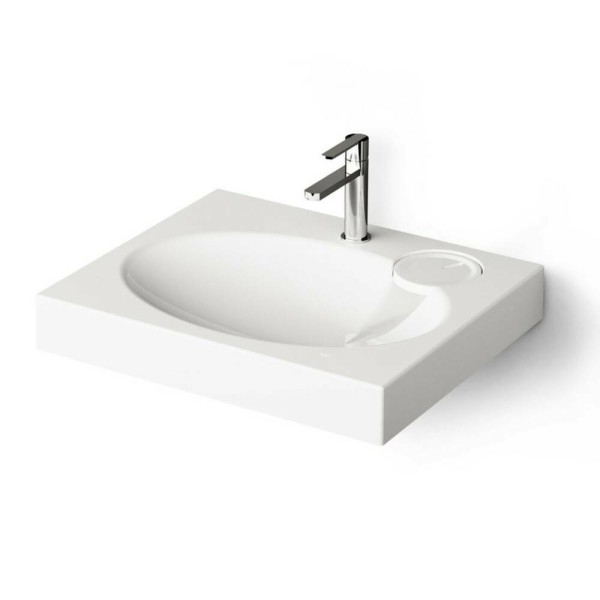 Раковина Paa Claro Mini Kiclamisif/00 на пральну машину 60x50 см