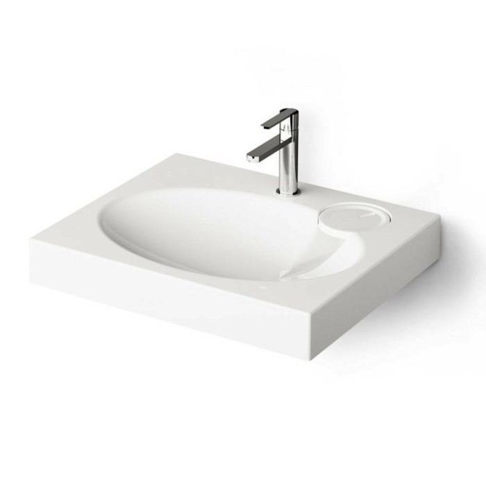 Раковина Paa Claro Mini Kiclamisif/00 на пральну машину 60x50 см