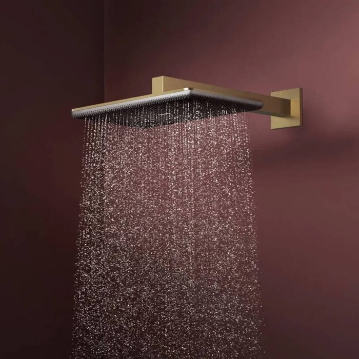 Верхній душ Hansgrohe Raindance Alive Q 24530140 210/340 1jet матова бронза