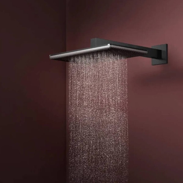 Верхній душ Hansgrohe Raindance Alive Q 24530670 210/340 1jet чорний матовий