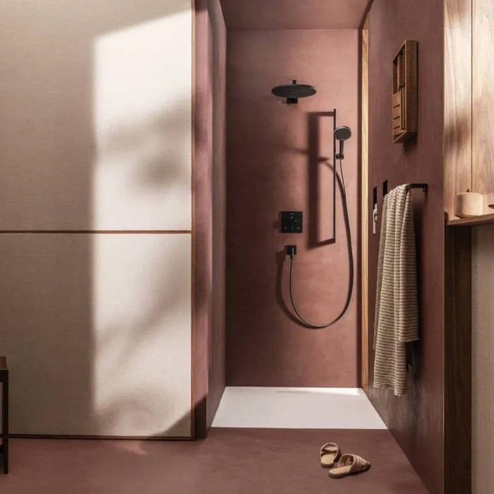 Верхній душ Hansgrohe Raindance Alive S 24520670 300 1jet чорний матовий