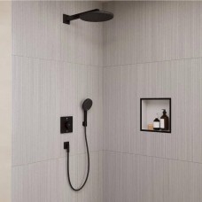 Душова система прихованого монтажу Hansgrohe Raindance Alive S 24630670 300 1jet чорний матовий