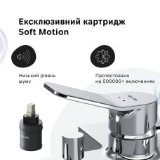 Змішувач для ванни AM.PM X-Joy S F85A10000 хром