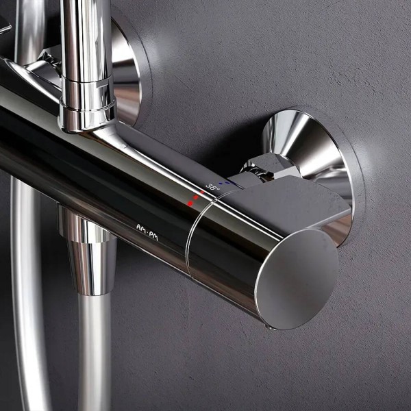 Душова система AM.PM X-Joy F0785A400 з термостатом, хром
