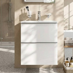 Тумба з раковиною AM.PM X-Joy S MTA-FHX0552WG-WCC0552WG підвісна 55 см білий глянець