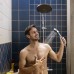Душова система Hansgrohe Activera S 240 1jet EcoSmart 28871000, з термостатом Ecostat Fine, хром