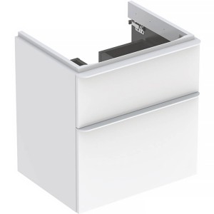 Тумба для раковини Geberit Smyle Square 500.352.00.1 підвісна, білий глянець