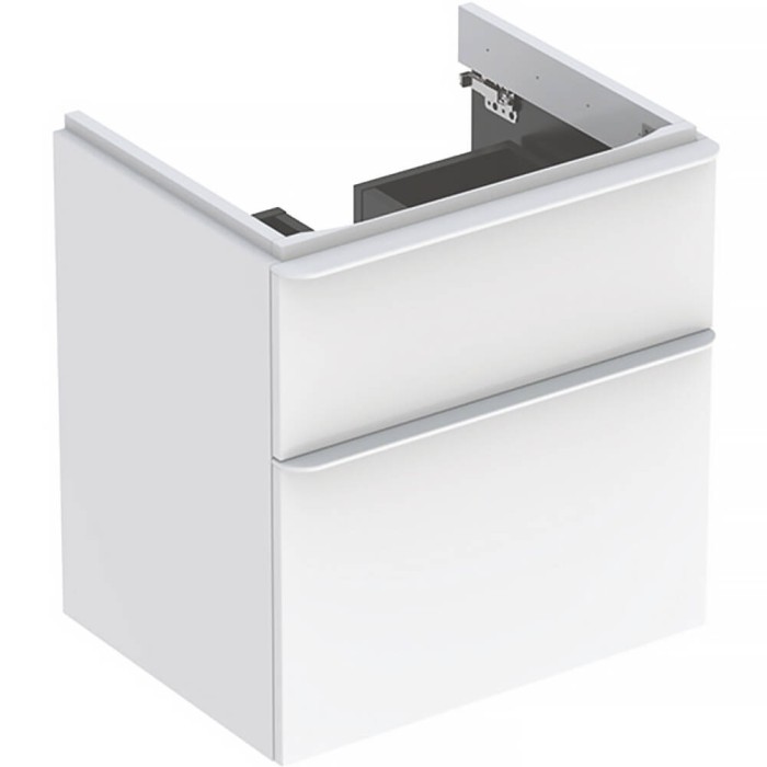 Тумба для раковини Geberit Smyle Square 500.352.00.1 підвісна, білий глянець