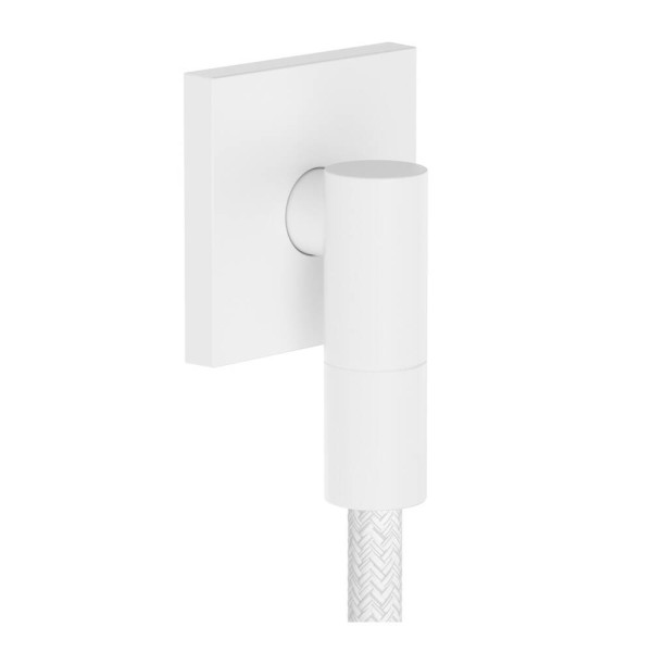 Шлангове підключення Hansgrohe FixFit Fine E 28883700 білий матовий