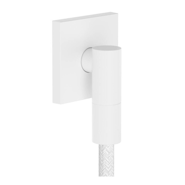 Шлангове підключення Hansgrohe FixFit Fine E 28883700 білий матовий