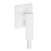 Шлангове підключення Hansgrohe FixFit Fine E 28883700 білий матовий
