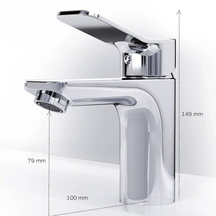 Змішувач для раковини AM.PM X-Joy S F85A02100 хром Змішувач для раковини AM.PM X-Joy S F85A02100 хром