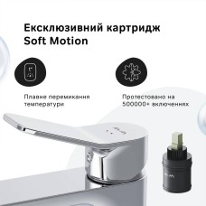 Змішувач для раковини AM.PM X-Joy S F85A02100 хром