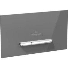 Клавіша змиву Villeroy & Boch ViConnect M300 922160RB чорне скло/хром