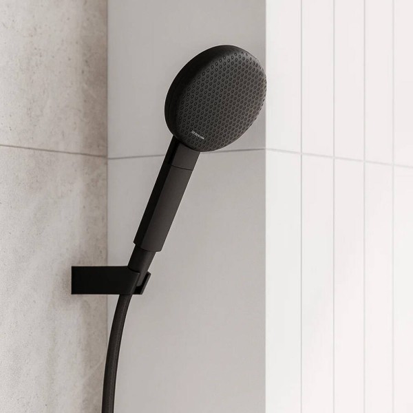 Ручний душ Hansgrohe Raindance Alive Select S 24511670 EcoSmart, чорний матовий