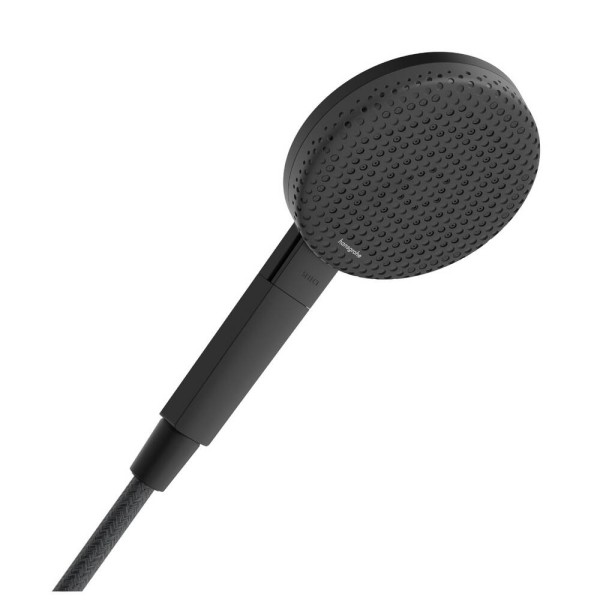 Ручний душ Hansgrohe Raindance Alive Select S 24511670 EcoSmart, чорний матовий
