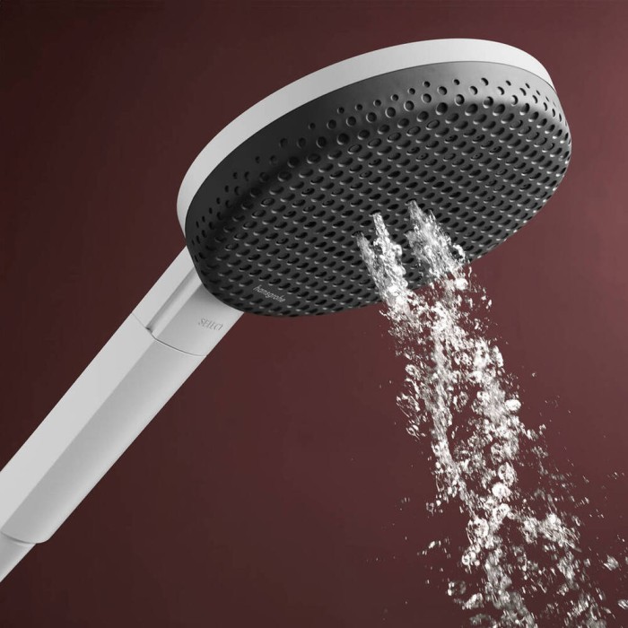 Ручний душ hansgrohe Raindance Alive Select S 24511700 EcoSmart, білий матовий