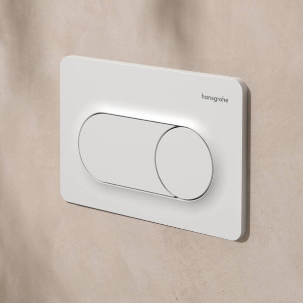 Клавіша змиву Hansgrohe iFrame Original S 66002700 білий матовий