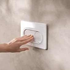 Клавіша змиву Hansgrohe iFrame Original S 66002450 білий глянець